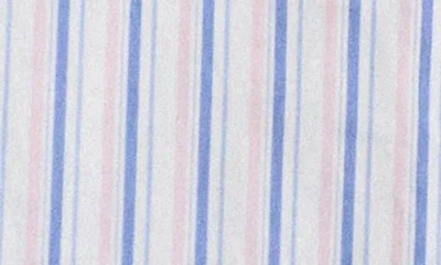 Derek Lam 10 Crosby Estrella Stripe Crop Cotton Button-up Shirt