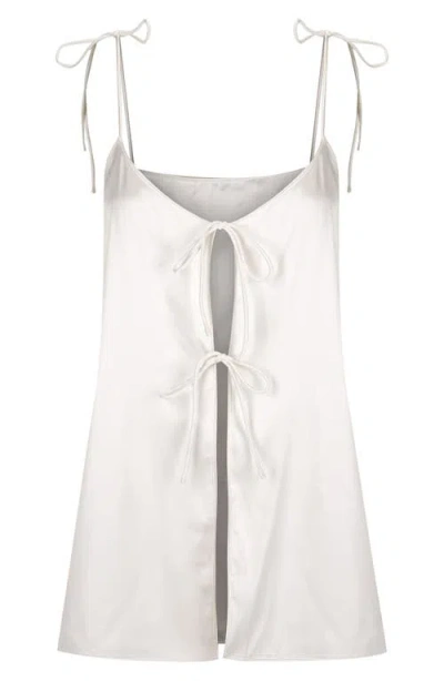 KAT THE LABEL KAT THE LABEL LOTTIE TIE FRONT TUNIC 