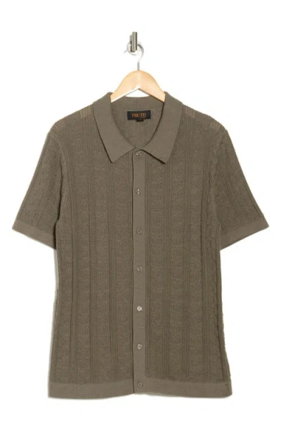 Truth Textured Short Sleeve Cardigan