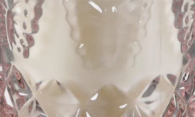 Flora Bunda Butterfly Pink Glass Floral Candle