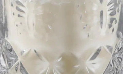 Flora Bunda Butterfly Clear Glass Candle