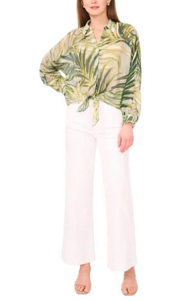 Vince Camuto Tie Front Button-up Shirt