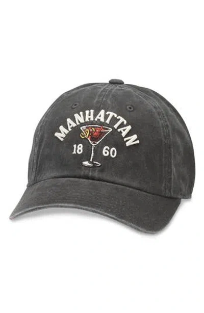 AMERICAN NEEDLE AMERICAN NEEDLE ARCHIVE MANHATTAN BASEBALL CAP 