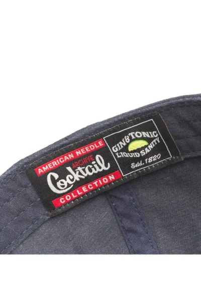 American Needle Archive Gin & Tonic Baseball Cap