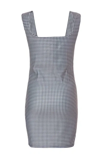 Quiz Bengaline Gingham Bodycon Dress