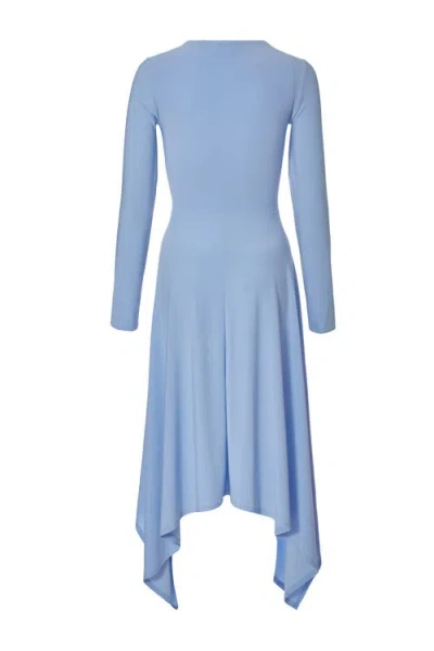 Quiz Soft Touch Maxi Dress With Hanky Hem