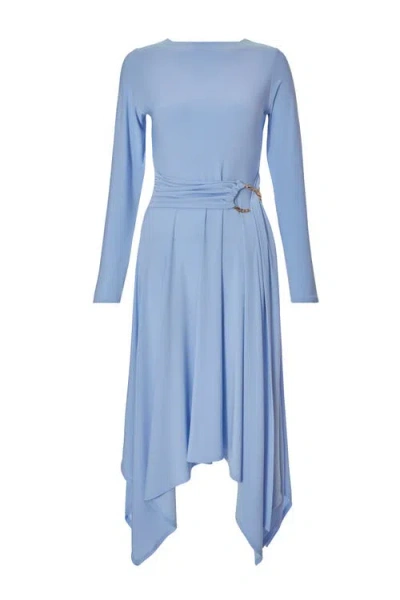 Quiz Soft Touch Maxi Dress With Hanky Hem