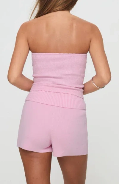 Princess Polly Jhett Foldover Waist Knit Shorts