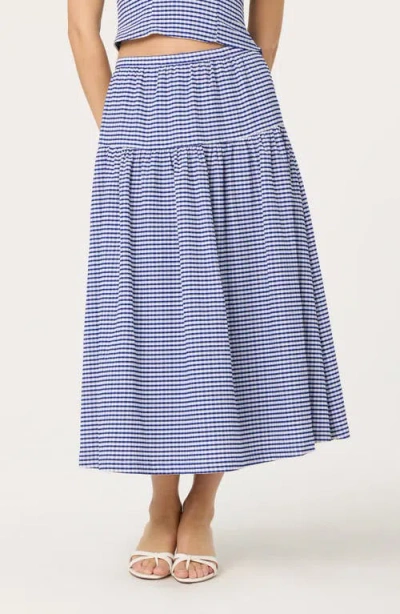 Astr The Label Drop Waist Cotton Blend Skirt