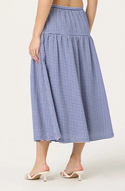 Astr The Label Drop Waist Cotton Blend Skirt