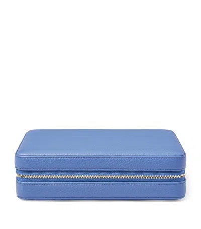Aspinal Of London Large Leather Travel Jewellery Case