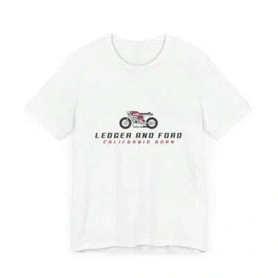 Ledger & Ford L&f Moto Graphic Tee