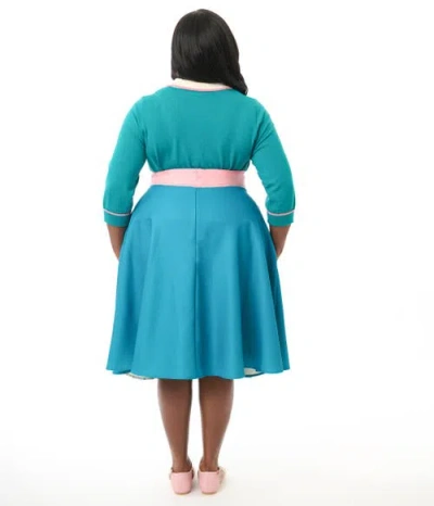 UNIQUE VINTAGE UNIQUE VINTAGE PLUS SIZE VIVIEN SWING SKIRT 