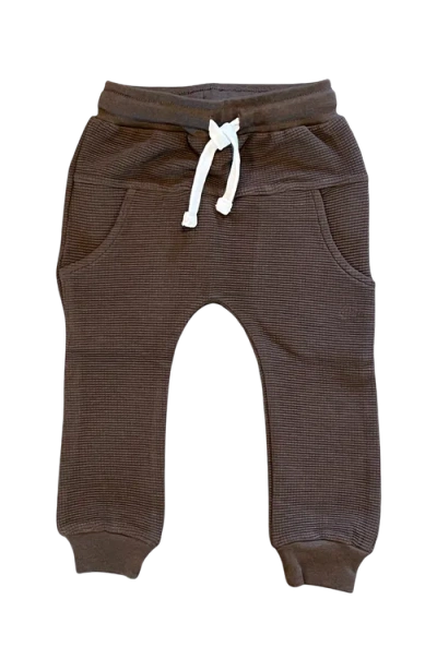 Laree + Co Waffle Knit Joggers