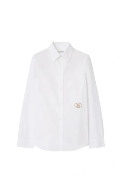 Burberry Slim Fit Cotton Poplin Shirt