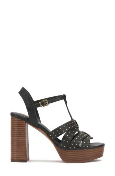 Vince Camuto Palton Slingback Platform Sandal In Black