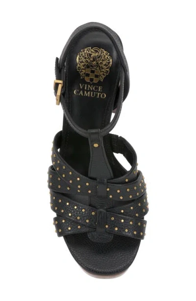 Vince Camuto Palton Slingback Platform Sandal In Black