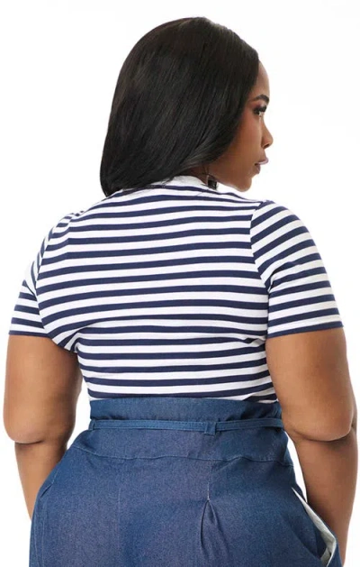 Unique Vintage Plus Size Back To Basics Top