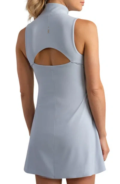Rhone Reviveform Mock Neck Sport Dress In Blue