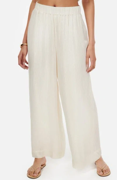 Cami Nyc Medina Wide Leg Metallic Chiffon Pants