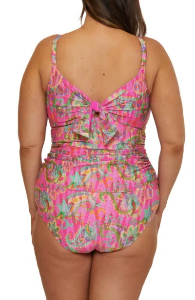 Becca Etc . Polynesia Tankini Top