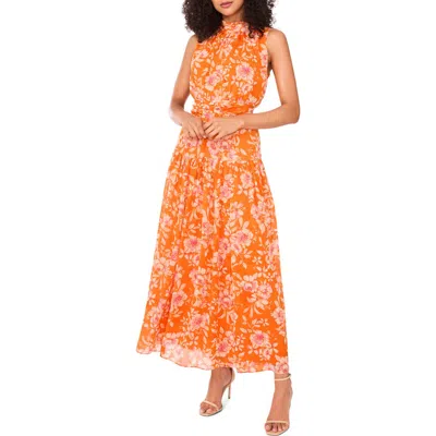 Halogenr Halogen(r) Floral Print Sleeveless Maxi Dress