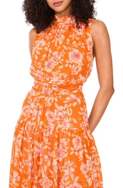 Halogenr Halogen(r) Floral Print Sleeveless Maxi Dress