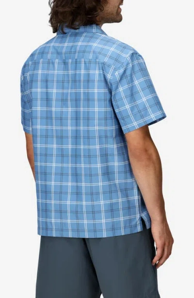 Marmot Airexchange Solarshield Upf Camp Shirt In Blue