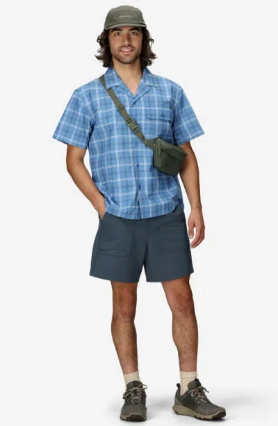 Marmot Airexchange Solarshield Upf Camp Shirt In Blue