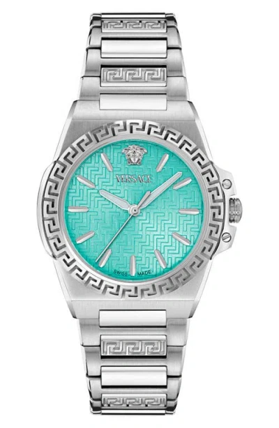Versace Greca Reaction Watch, 38mm