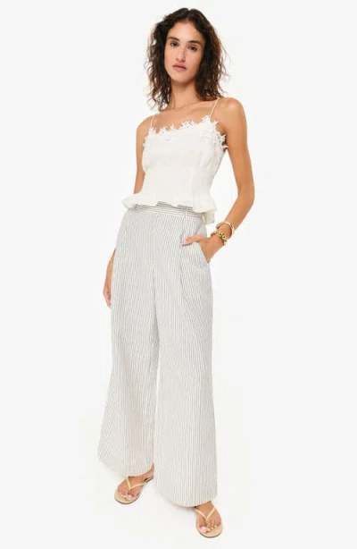 Shop Cami Nyc Sanika Peplum Linen Camisole