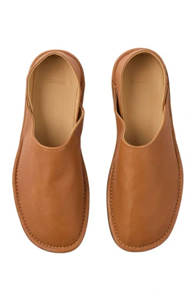 Sandro Grained Leather Slippers
