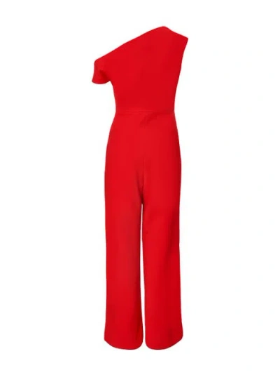 Quiz Scuba Crepe Cap Sleeve Jumpsuit