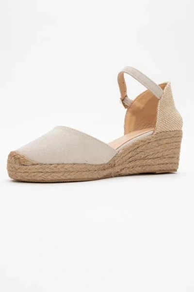 Forever & Always Shoes Aldea Leather Platform Espadrille