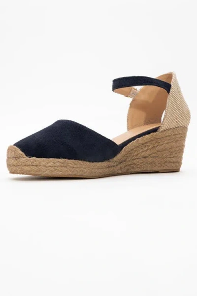 Forever & Always Shoes Aldea Leather Platform Espadrille
