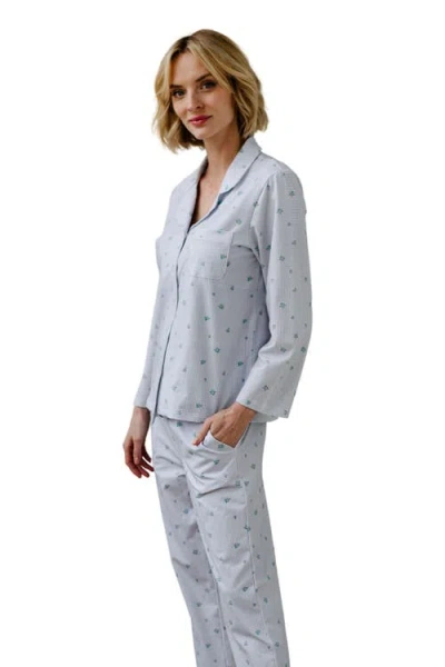 Noon Stretch Cotton Long Pajama Set