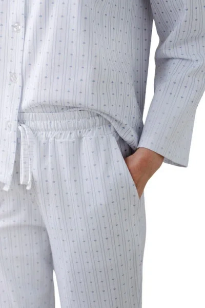 Noon Stretch Cotton Long Pajama Set