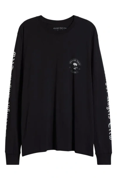 Overnight Angel Crew Skull Cap Oversize Cotton T-shirt