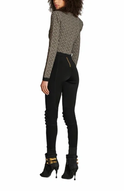 Balmain Monogram Knit Cardigan
