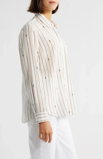 Rails Charli Linen Blend Button-up Shirt