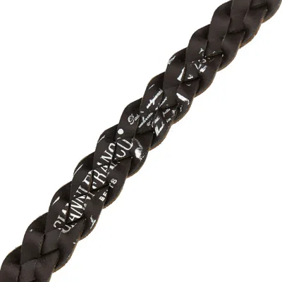 Giannifranco Belts Braided Suede Leather Belt