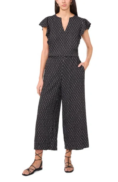 Vince Camuto Print Ruffle Sleeve Top