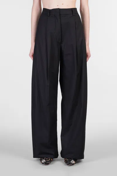 The Latest Billie Lightweight Poplin Trousers Black