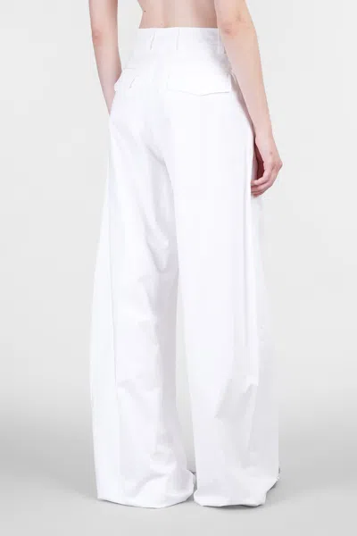 The Latest Billie 3111 Pants In White Cotton