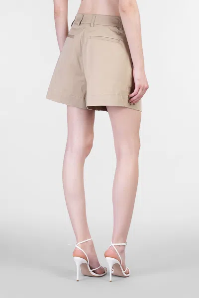The Latest Bea 31b5 Shorts In Beige Cotton