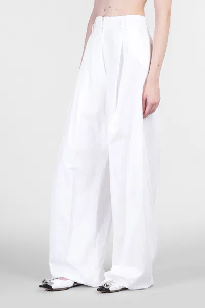 The Latest Billie 3111 Pants In White Cotton