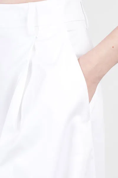 The Latest Billie 3111 Pants In White Cotton