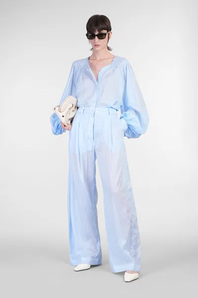 The Latest Billie 3111 Pants In Cyan Cotton