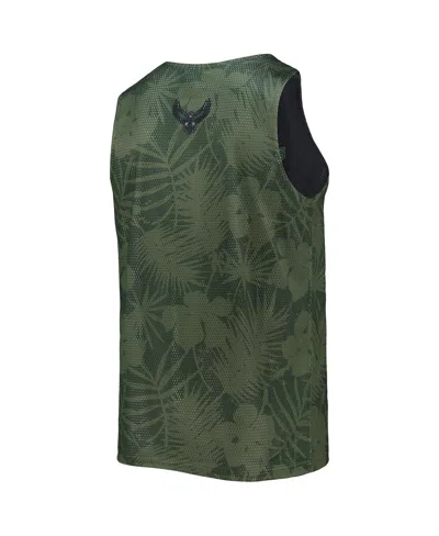 Foco Men's Green/black Rochester Knighthawks Reversible Mesh Tank Top In Gold