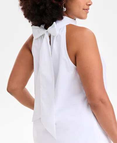 On 34th Trendy Plus Size Bow-back Tiered Mini Dress, Exclusively At Macy's